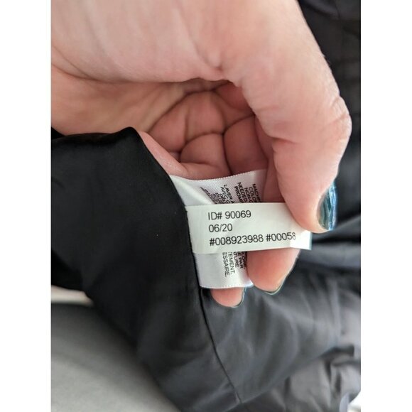 NWOT Express Belted Black Quilted Puffer Long Winter Jacket with Hood - Picture 11 of 13